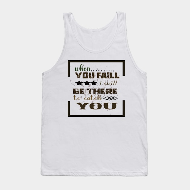 When you fail graphic t shirts 2023 Tank Top by RASCREATION 